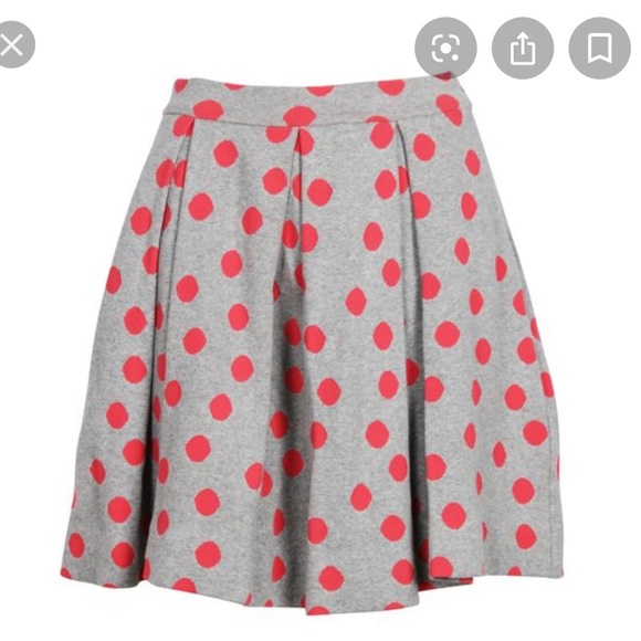 Marc by Marc Jacobs knit polka dot pleated skirt - Picture 1 of 7